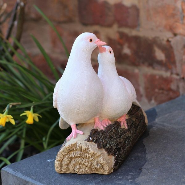 

Garden Decorations Resin Dove Statue Home Decor Sculpture Bird Lover Gift