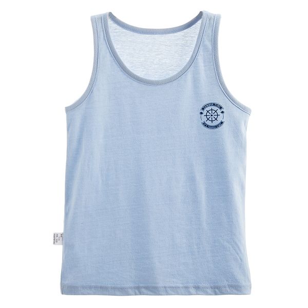 

Kids Tank Top Childrens Pure Cotton Vest Boys And Girls Developmental Underwear Soft And Breathable Summer Style Student, Multi