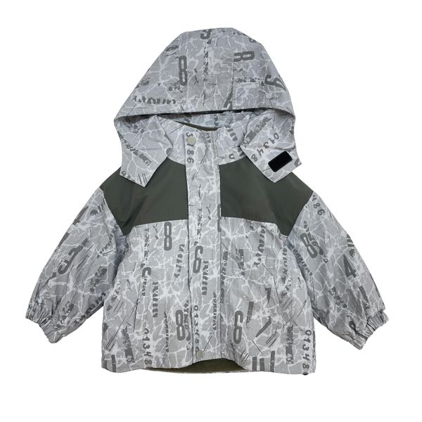 

kids clothes clothing deep autumn digital printing style clothing outdoor jacket (one three in one), Multi