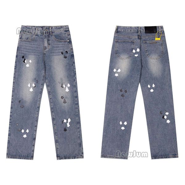 

CH Denim Trousers Chromo Hearts Mens Designer Women Men Purples Jeans Straight Chrome Design Retro Streetwear Embroidery Pants, Chpants-a0007