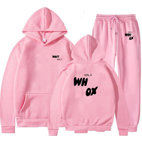 

Women hoodie suit Tracksuits White T shirt Two Pieces Set Fox 2 piece designer hoodies designer hoodieblakley hoodie womens women Short Fashion Foam Sleeved Pul, A2