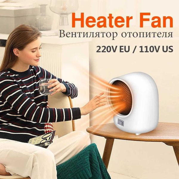 Electric Heater Portable 400W Mini Home Office Desktop Warm Air Heater Warmer Fan 2-speed 3S Fast Heat Winter 220V / 110V M240905