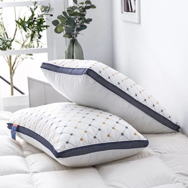 This is our incredibly soft and supportive memory foam pillow Upgrade your bed with premium hypoallergenic pillows 240903