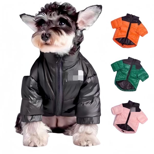 

Trendy Extra Layer of Comfort Tiny Canines Fashionable Dog Coat - Thickened Jacket for Small Dogs with Four-Corner Design Winter Wear, Orange