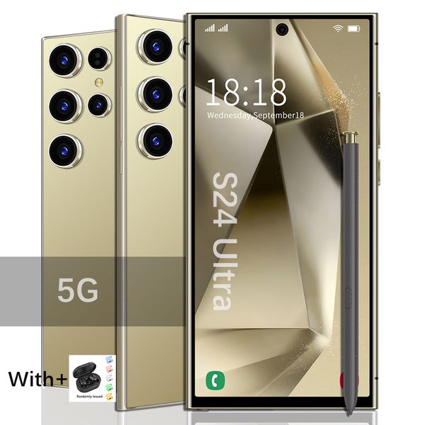 

S24 Ultra 16GB+1TB smartphone cell phone Dual SIM 5G Android Phone 6.8HD+ Display 13MP+50MP Camera Android 13 Mobile Fingerprint Face ID GPS 11box, Purple