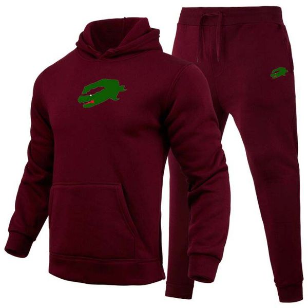 

Men Brand Tracksuit 2 Pieces Sets Hooded Sweatshirt Drawstring Pants Male Hoodies Running Sportswear Men Women Autumn Sportwear Plus Size S-3XL, Navy blue