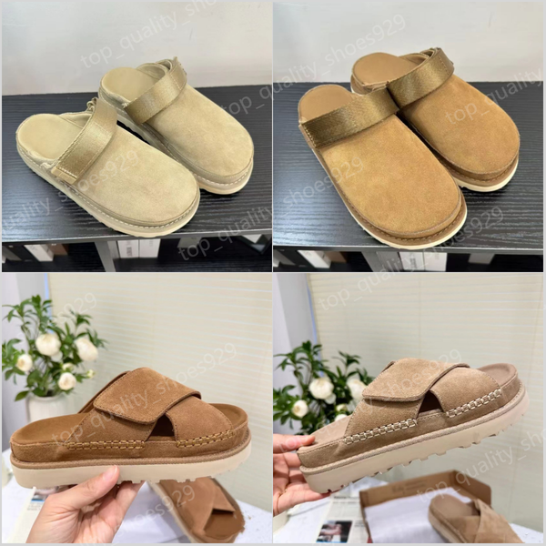 

Goldenstar Clog Designer Sandals Clogs Golden Star Beach Slippers Mustard Seed Sand Chestnut Black Cross Buckle Slides Men Women Summer Flip Flops Scuffs, Green