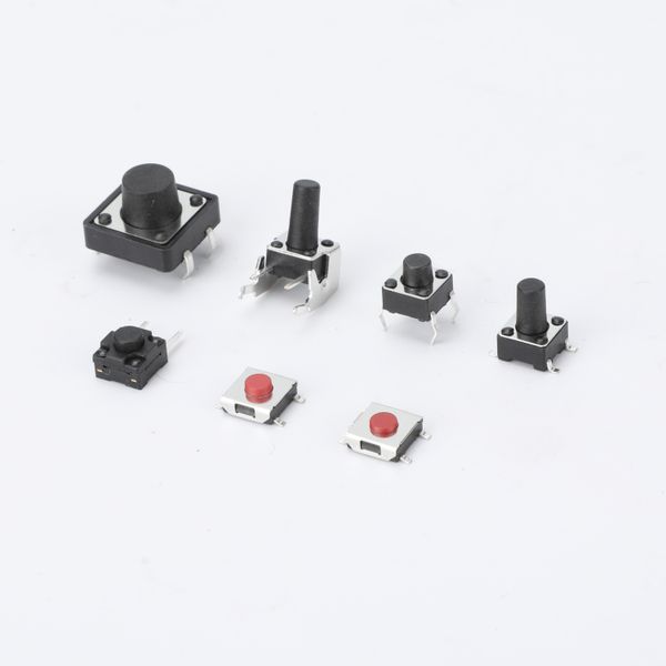 

high quality tact switch small mini tactile switch push button power tactile 4 pin push button switch