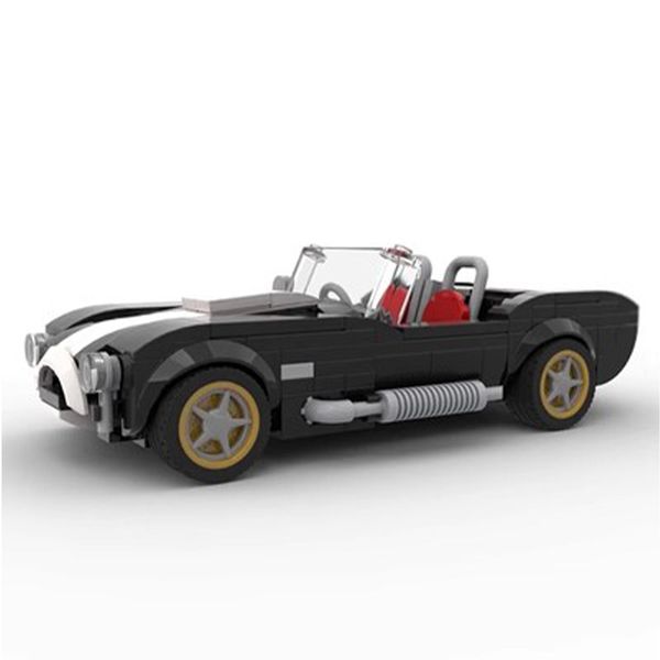 

Technical MOC Bricks AC Shelbyed Cobraed 1962 Speed Super Cars Techniced Building Blocks Set Kids Toys Gifts For Boys & Girls