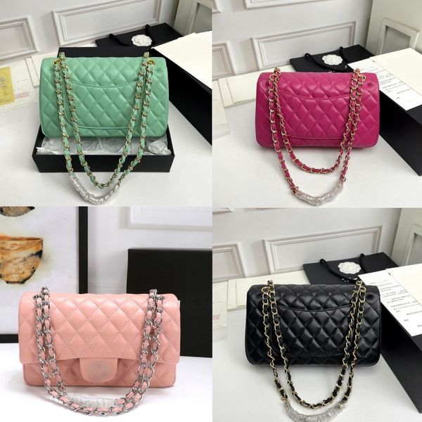 

wallet envelope shoulder purse luxury designer makeup pink messenger color fashion bag dyeing leather chains check hasp crossbody, Blue