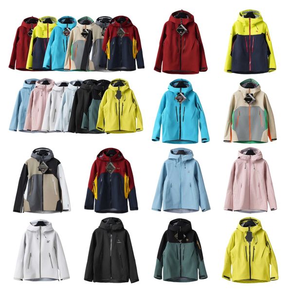 

new mens jacket Three Layer Outdoor zipper jackets Waterproof warm Jackets For sports Men Women SV/LT GORE-TEXPRO Male Casual Lightweight Hiking windcheater, 15#