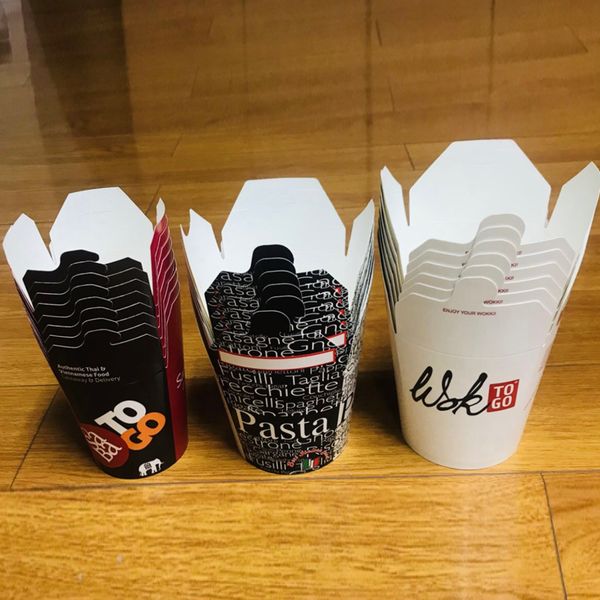 

Custom Disposable Noodle Boxes Wholesale Custom Disposable Boxes Commercial Packaging 300 per piece