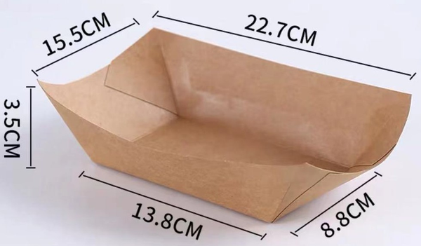 

Tailor-made Disposable Boat Boxes Packing Boxes Wholesale Custom Packing Boxes Commercial Packaging 500 Pieces Per Piece