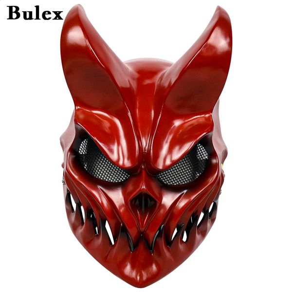 

Bulex Slaughter To Prevail Alex Terrible Mas Prop Cosplay Halloween Party Deathcore Darkness Mask 240907