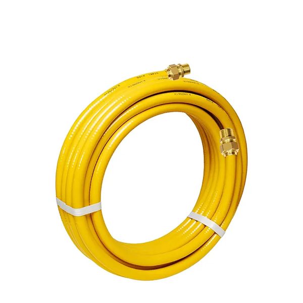 

Stovetop Compatible Stainless Steel 304 Coiled Gas Supply Hose with Enhanced Safety Features