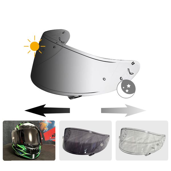 

High Visibility Color Lens Inserts for Safety Helmets - Weatherproof Design