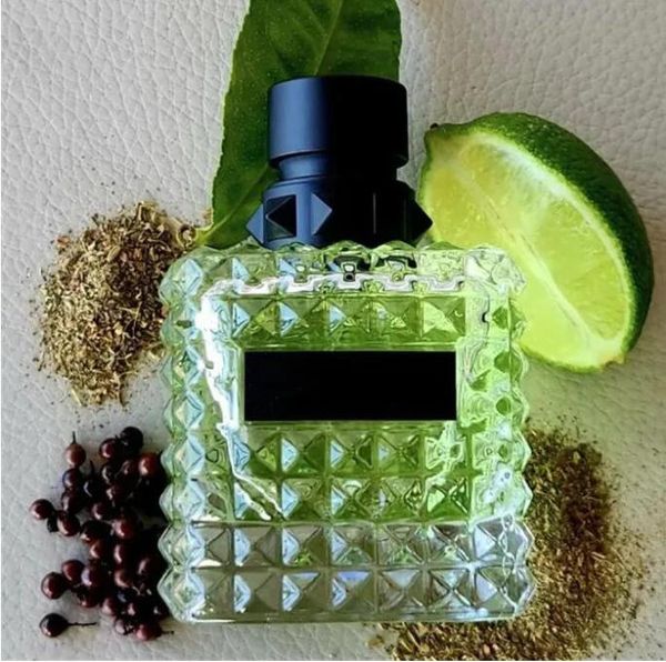 

perfume cologne designer fragrance Born In Roma Donna Women 3.4 oz 100ml Cologne Long lasting Floral Notes Green Stravaganza Men Perfume Spray