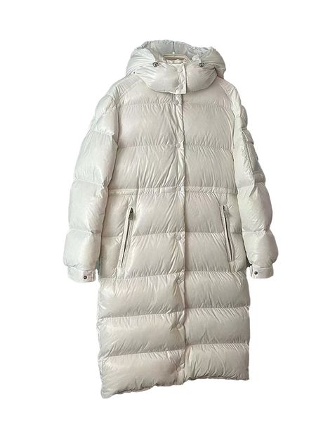 

hooded Puffer jacket womens pufferjacke winter jacket designer puffer jacket women hooded pufferjacket womens down jacket long white clothing size 1 2 3 4