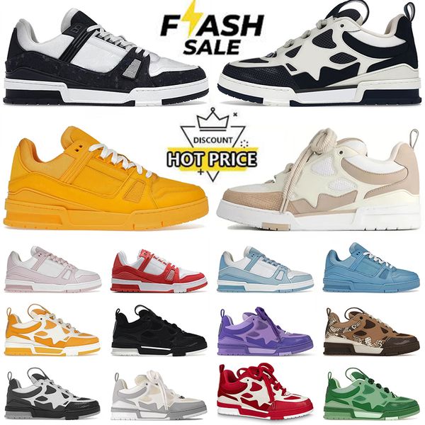 

Skate Designer Shoes For Men Women Sneakers Black White Pink Green Orange Purple Dghate Luxurys Platform Womens Mens Skateborad Trainers Dhgate Dh gate, B 40-45 (6)
