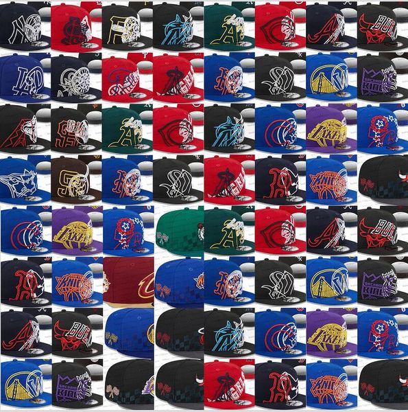 

2024 MLB Team Baseball Cap Snapback Adjustable Unisex Vintage Flat Sport Ball Hat, Orange