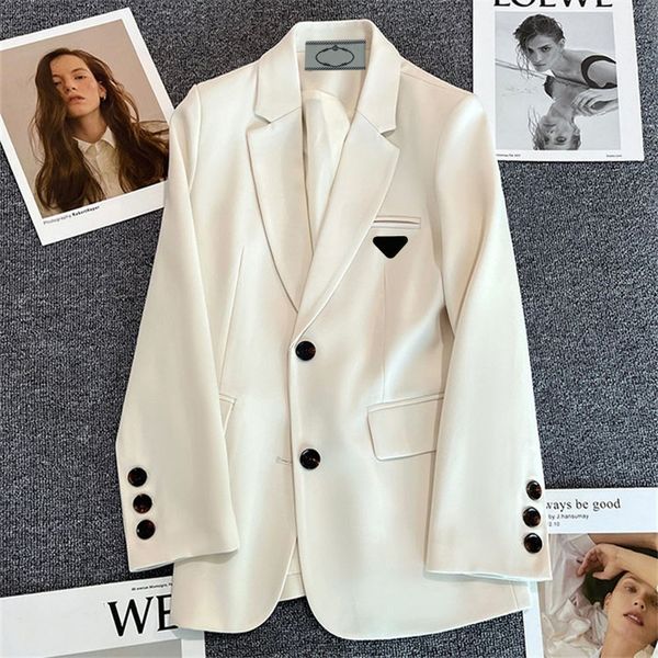 

10A New Designer Women Suits Blazer jacket Slim waist cover suit top Man Suit fashionable autumn womens temperament coat Lady jackets ss36 cb, Da2