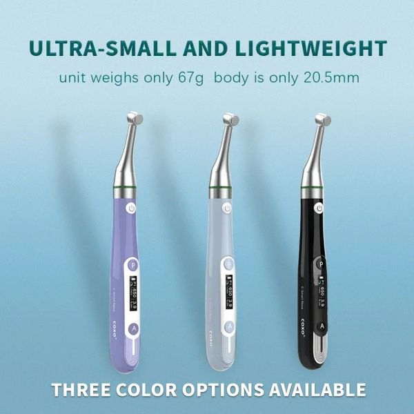 

Enhanced C-SMART NOVA COXO Wireless Dental Endo Motor: 360° Adjustable Handpiece, T-Mode Efficient Precise Root Canal Treatments