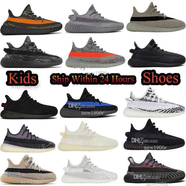 

Kids Shoes Boys shoe Youth toddler baby Sneakers Steel Grey Slate Bred Onyx Clay Yecheil Light kid Size 24-35 new1906r, #27