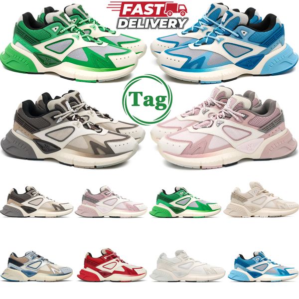 

designer running shoes MA Runner Sneaker mens womens Outdoor leather trainers Hundred Hollowed Triple Black white green pink jogging shoe size 36-45, #7