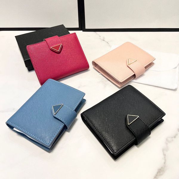 

Designer bag Wallets Cowhide Leather Wallet Classic coin purse Mini Handbags Classic Clutch Bags Luxurys Purse Card Women Ccredit card slot 11cm, Black
