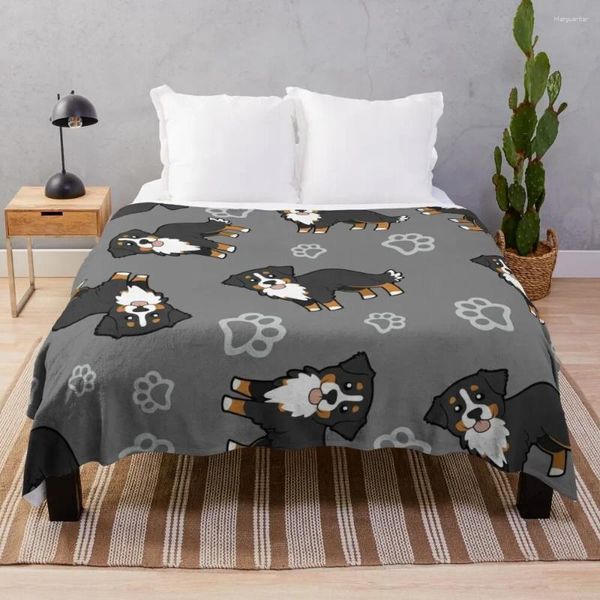 

Blankets Bernese Mountain Dog. Throw Blanket Warm For Winter Moving, Picture shown