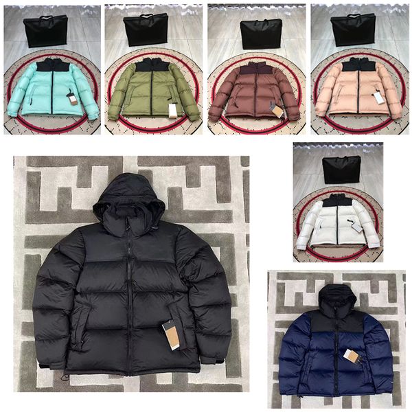 

Mens Puffer Jacket Hooded Coat Winter Parkas Designer Womens Down Jacket Letter Embroidery Winter Bodywarm Couple Thickface Jacket Warm Coats Size M-2XL, Colour 2