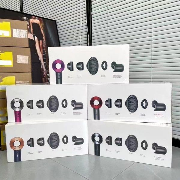 

Electric high-speed five in one strong motor negative iron dedicated constant temperature care hair dryer, Gold