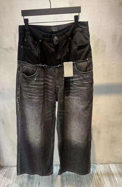 

New Early Fall Collection: Cotton Plaid and Denim Patchwork Pants for Everyone, B2