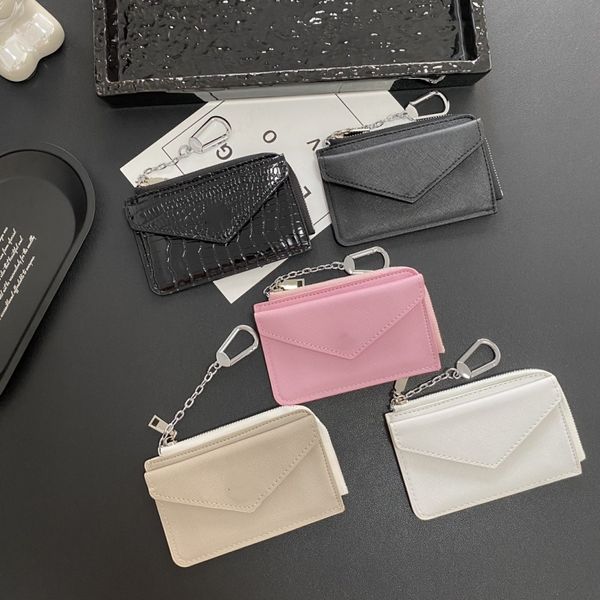

bag designer card key pouch Card Holders Luxury Designer pocket organizer keychain Womens Coin Purses mens Vintage passport holders Leather red purse Key Wallets