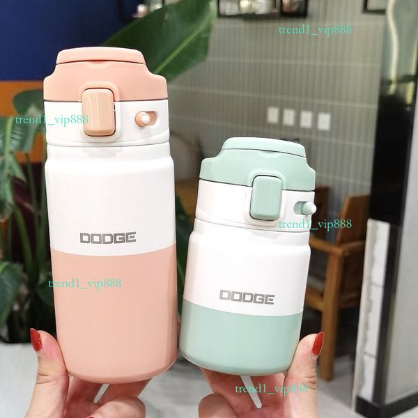 

Cille Large Capacity cups lid and Sports Bottle 316 Stainless Steel Water Cup cup with straw Mens Womens Insulation Pot bd0, Gray