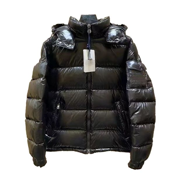 

mens jacket winter jacket womens designer puffer jacket NFC Arm Scan Winter Warm Windproof Down Shiny Matte Material Jacket Couple Models Clothing asian size, 4#