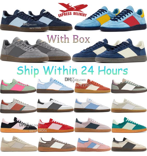 

With Box Handball Sneakers Woman Casual Shoes Mens spezialshoes Size 36-45, Red