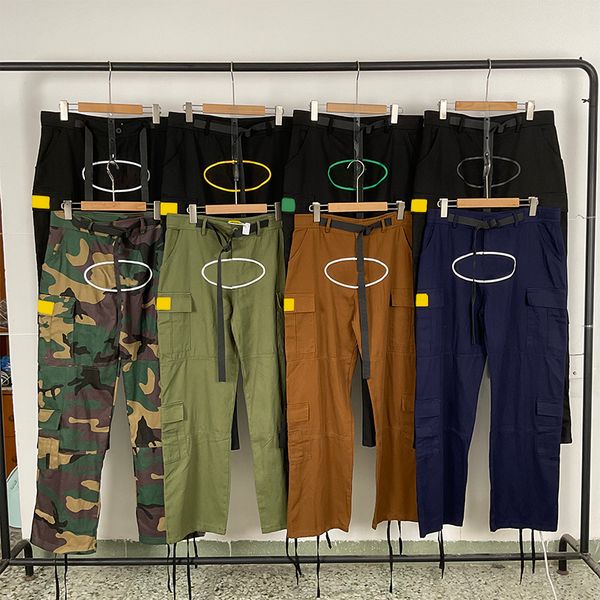 

Men Pants Designer Pants Fashion Y2K Hip Hop Style Outwear Streeystyle Long Pant Man Jogger, Khaki