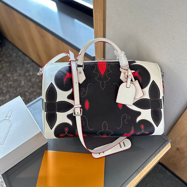 

Classic Handbag Designer Ladies 30cm Fashion Women Leather Shoulder Bag Single Shoulder Pillow Tote Bag Crossbody Bag Coin Purse, Multi-color