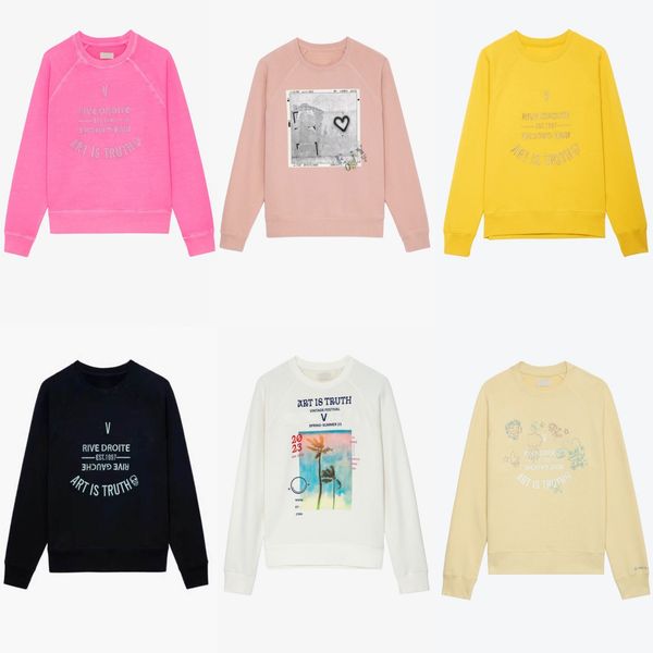 

24ss High Quality Women Designer Cotton Sweatshirt New Product Classic Hot Letter Pattern Print Casual Versatile Long Sleeved Loose Pullover Hoodie Sweater Tops TN, Gray