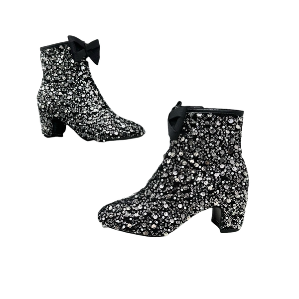 

Designer boots Ladies boots Women boots Ankle Boots Luxury boots Block Heels Short Boots Female Zipper Autumn Winter boots Party boots Fashion Boots, Black