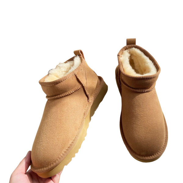 

Designer boots women boots Australian Winter boots Snow boots Tasman Tazz Fur Slippers Ankle Sherpa Sweater Cotton Slippers New Thick Bottom with Thick Velvet boots, Color2