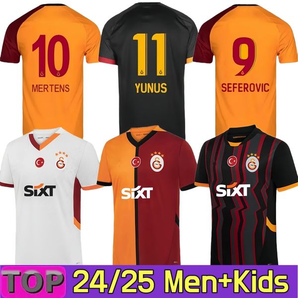 

24 25 Galatasaray Mens Soccer Jerseys ICARDI MERTENS Michael Seri Falcao Belhanda Luyindama Mostafa Feghouli Diagne ZIYECH 2024 2025 Home Away Football Shirt ZAHA, 24 25 home