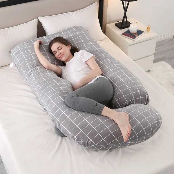 

Maternity Pillows Cashmere J Type Breast-feeding Pregnant Woman Belly Core Side Sleep Lumbar Pillow Q240924
