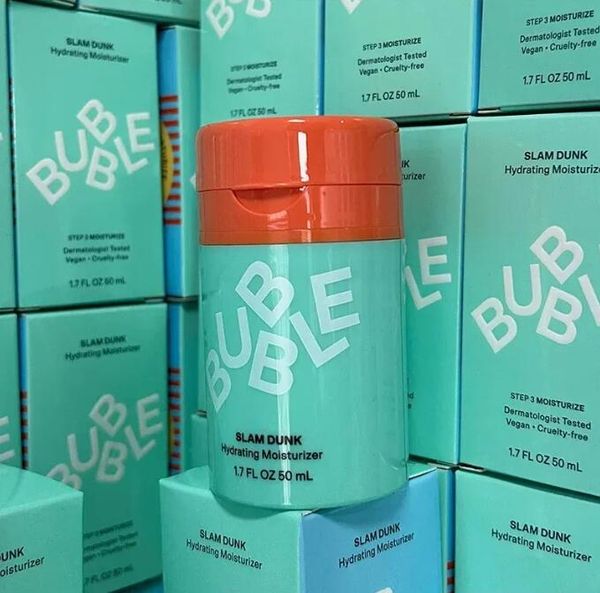 

50ml Bubble Moisturizer Repair Nourishing Face Cream With V E + Aloe Vera Skincare Gel For Dry Skin