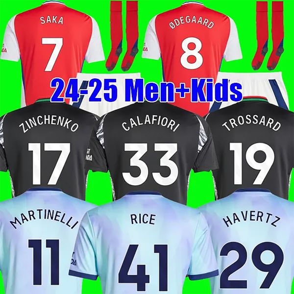 

24 25 SAKA soccer jerseys Fans Player MARTINELLI 2023 2024 football shirt Men Kids kit ODEGAARD G.JESUS ZINCHENKO SALIBA RICE HAVERTZ WOMAN CALAFIORI STERLING, Black