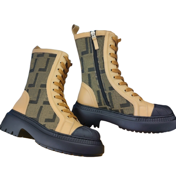 

Women boots designer boots casual boots ankle boots Fashion boots Thick Bottom Comfortable Boots Lace-Up boots Winter boots Luxury boots short boots Low-Heel Boots, Color1