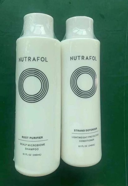 

NUTRAFOL Conditioner 240ml Root Purifier Scalp Microbiome Strand Defended Lightweight Strengthening Conditioners Protective Shampoo Hair Care Gel