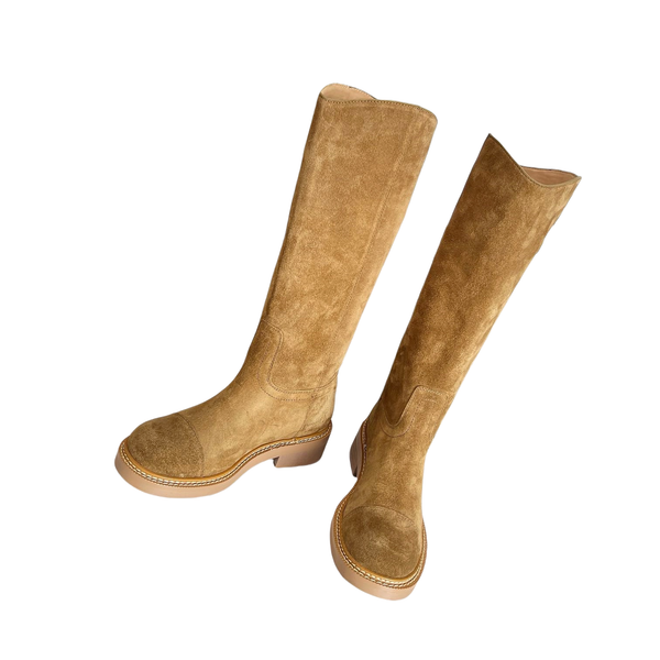 

Women boots designer boots luxury boots Top quality Classic Vintage Knight Knee Boots Flat low heel slip on tall boots ladies Luxury designer fashion long boot shoes, Brown2