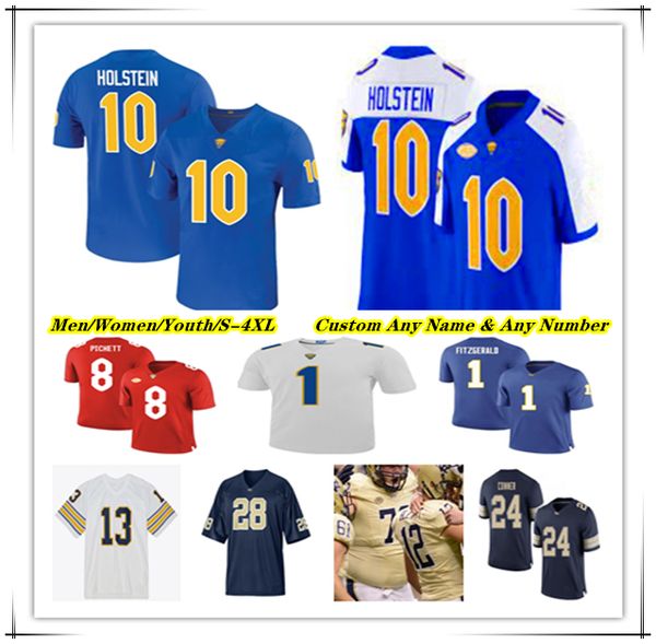 

Eli Holstein College Football Jersey Desmond Reid Daniel Carter Konata Mumpfield Kenny Johnson Censere Lee Desmond Reid Rasheem Biles Donovan McMillon Pickett 4XL, Men white style